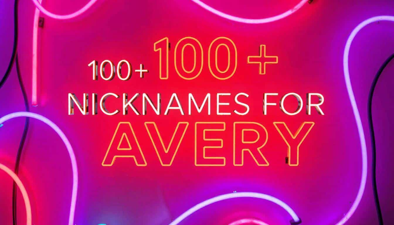 Avery’s Ultimate Nickname Collection: 150+ Fun Ideas for Every Mood