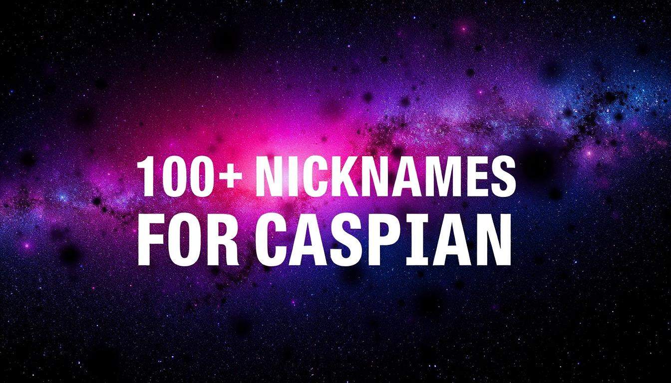 150+ Caspian Nicknames: Language Twists, Wordplay, Cultural Spins, & More