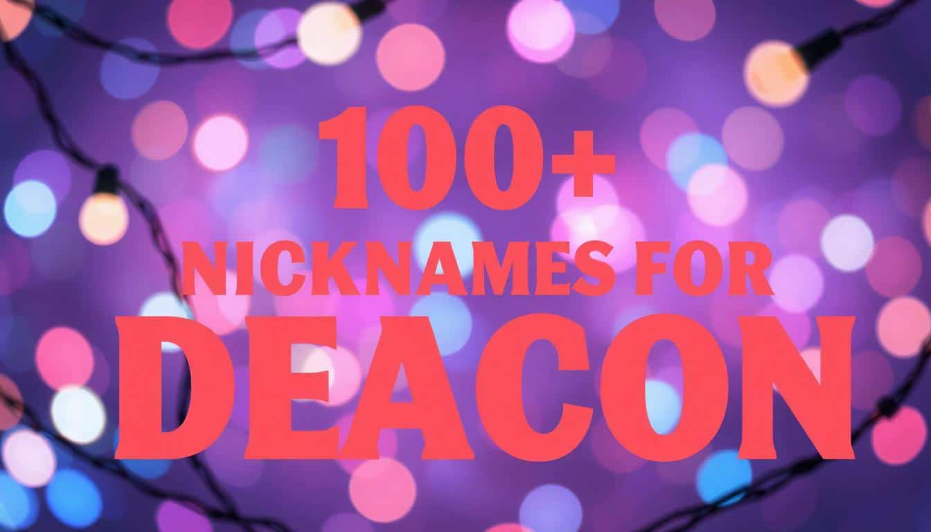 150+ Deacon Nicknames: Language Twists, Wordplay, Cultural Spins, & More