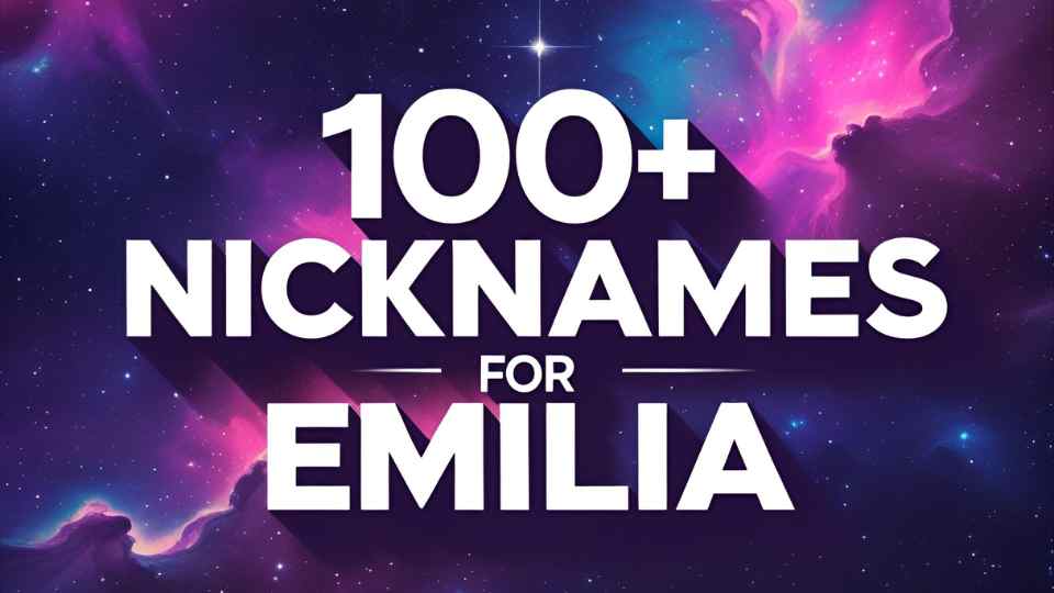 Nicknames for Emilia: 125+ Unique Ideas Based on Language, Love & Laughter