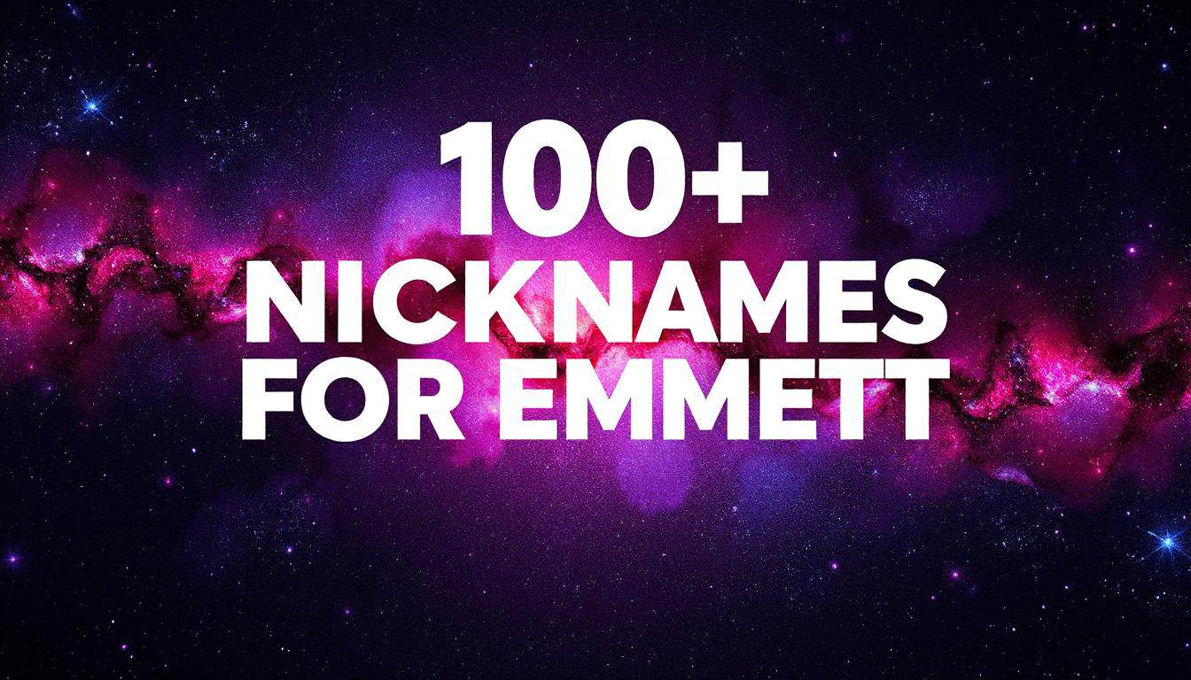 Emmett Nicknames Collection: 150+ Ideas From Classic to Quirky