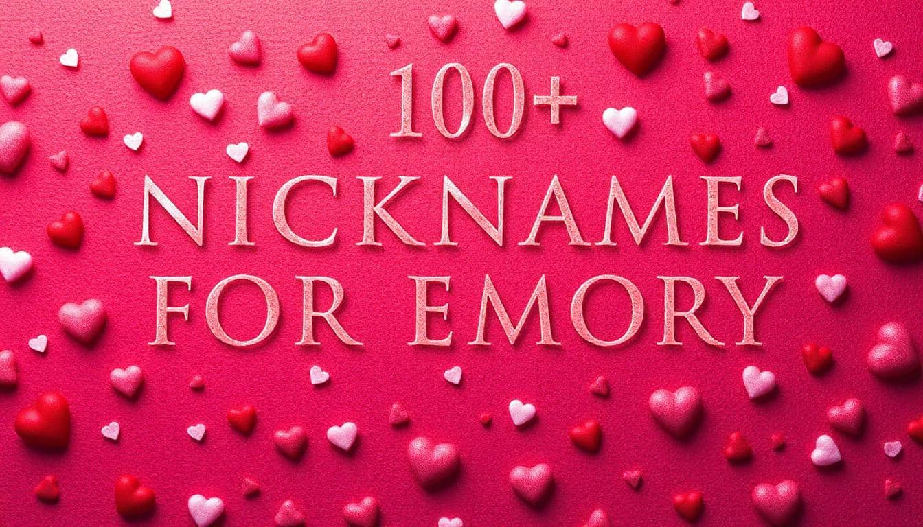 150+ Nicknames for Emory Inspired by Cultures, Languages & Clever Wordplay