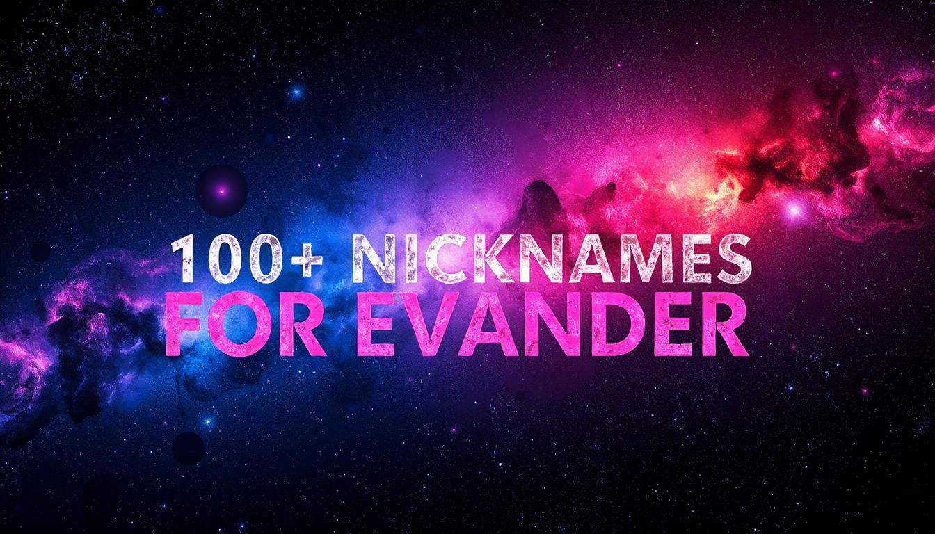 125+ Nicknames for Evander That Go Beyond Van