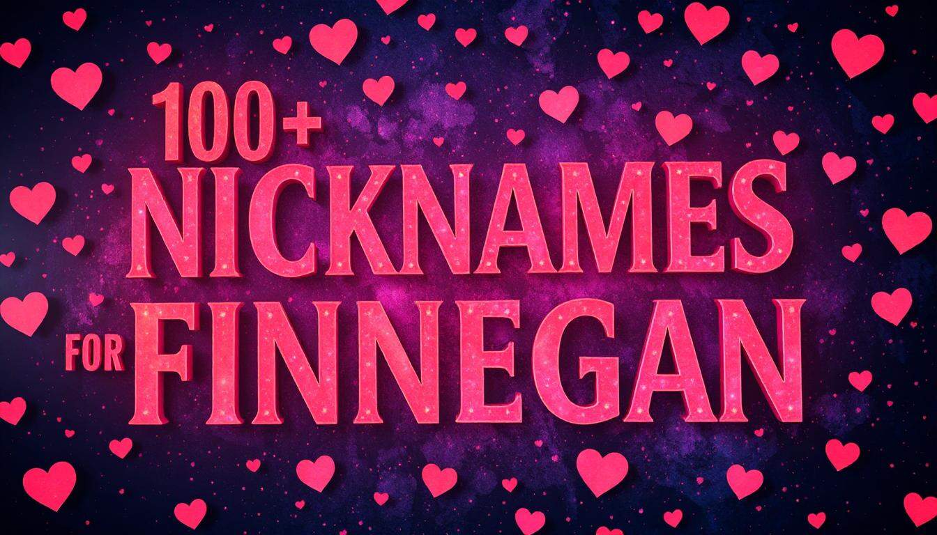 Best Nicknames for Finnegan: Over 150 Ideas to Suit Every Personality