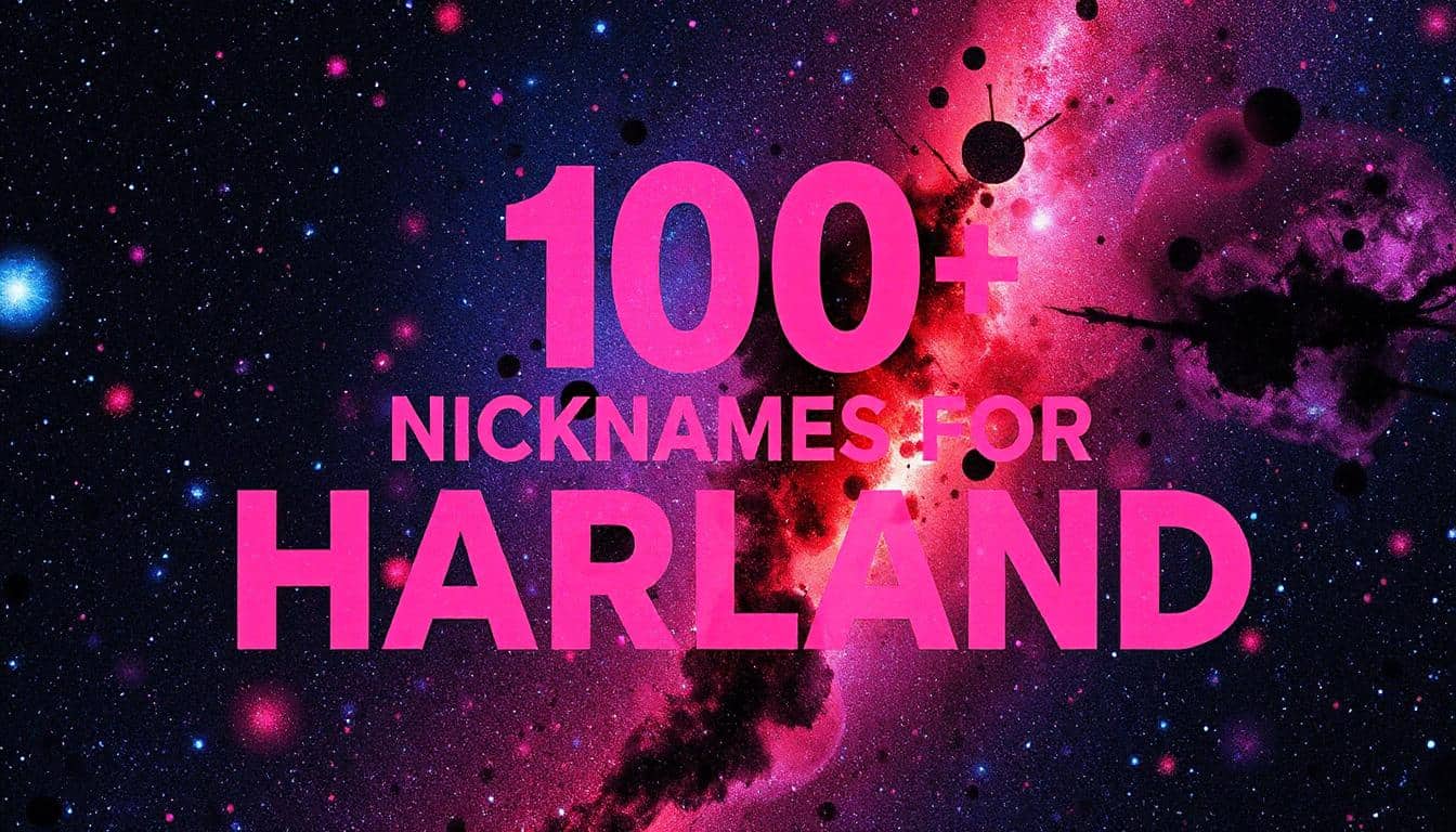 Nicknames for Harland (150+): Language Twists, Wordplay, Cultural Spins, & More