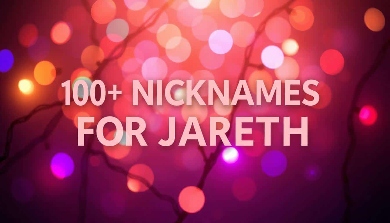 Over 150 Jareth Nicknames to Suit Every Mood, Culture & Style