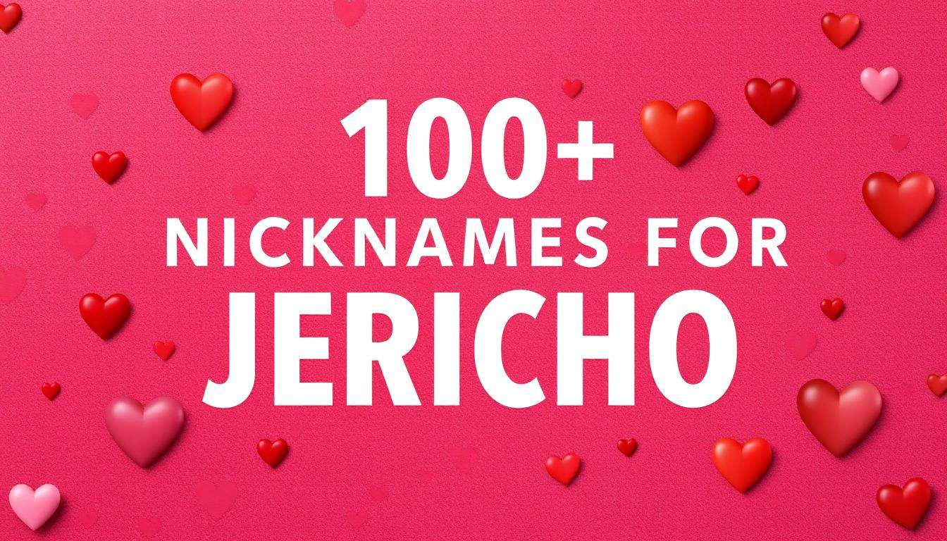 250+ Best Nicknames for Jericho (Cultural Spins, Affectionate Styles, Language Twists & More)