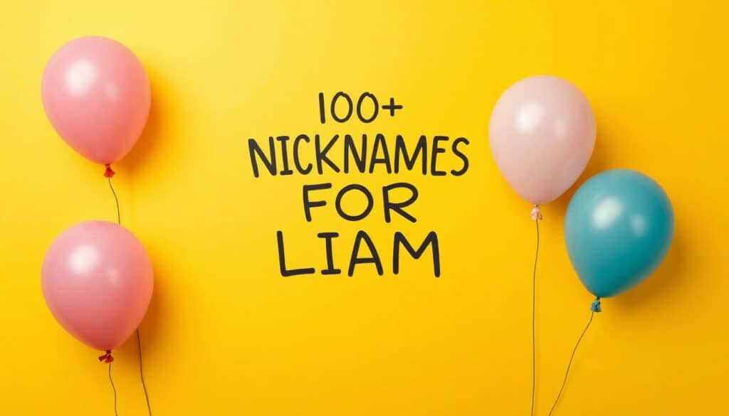 180+ Nicknames for Liam: Cultural Variations, Lang Twists, Wordplay, & More