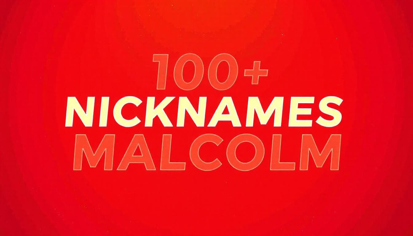200+ Unique Malcolm Nicknames (Rhythmic Nicks, Language Twists, Creative Abbreviations, and More)