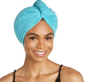Microfiber turbie twist hair towel