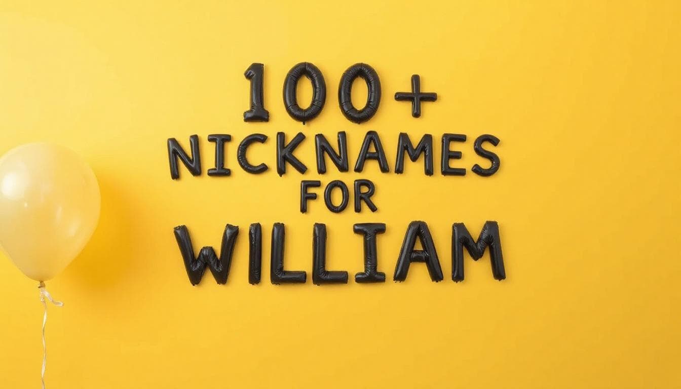 100+ Genies Nicknames for William (+ 12 Tips for Choosing the Perfect Nick for William)