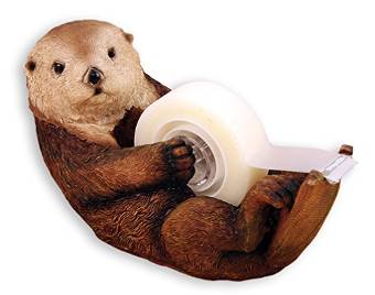 Otter tape dispenser