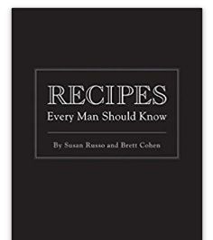 Pocket sized recipe book for men