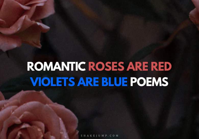 70 Red, Violets Are Blue Poems & Messages Romantic)