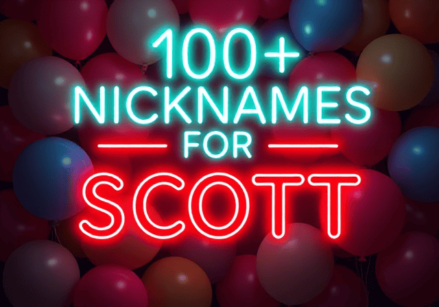 The Ultimate List: 100+ Nicknames for Scott