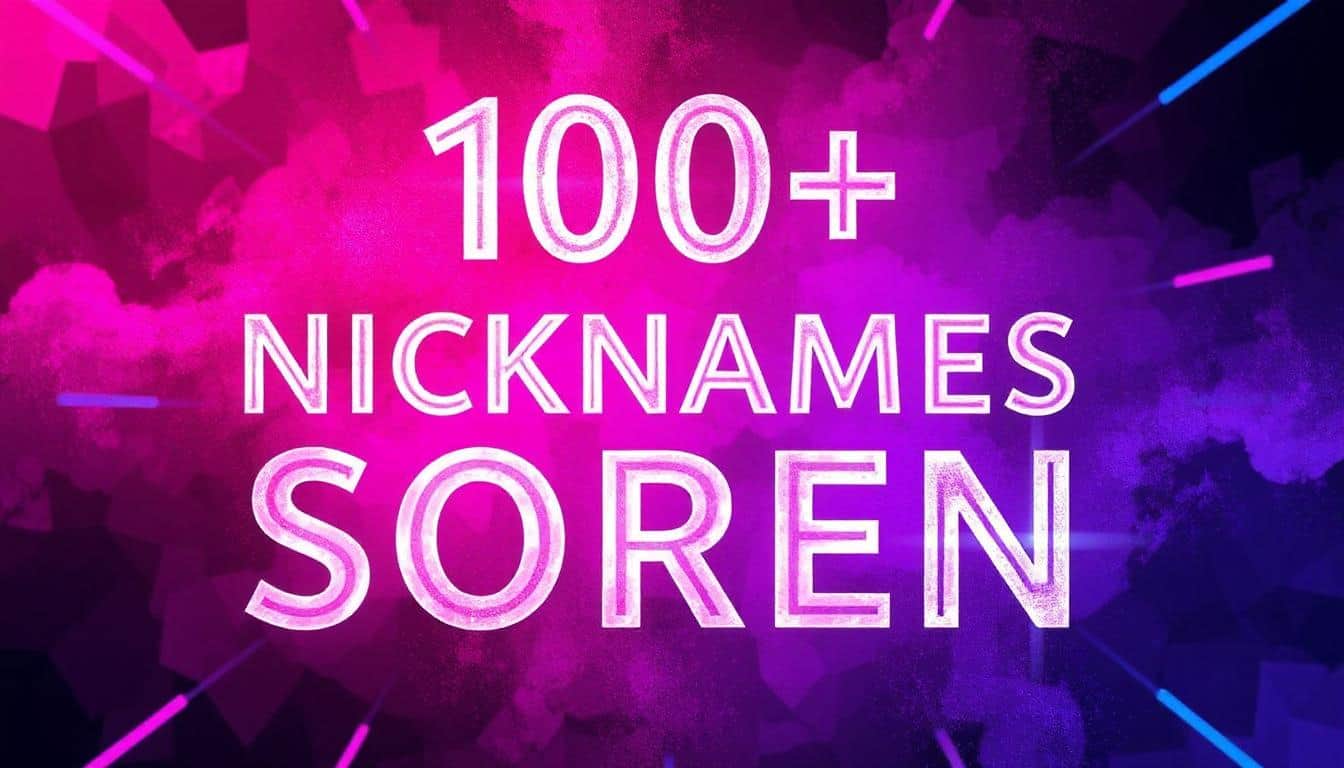 Soren Nicknames: Over 150 Fun & Unique Options
