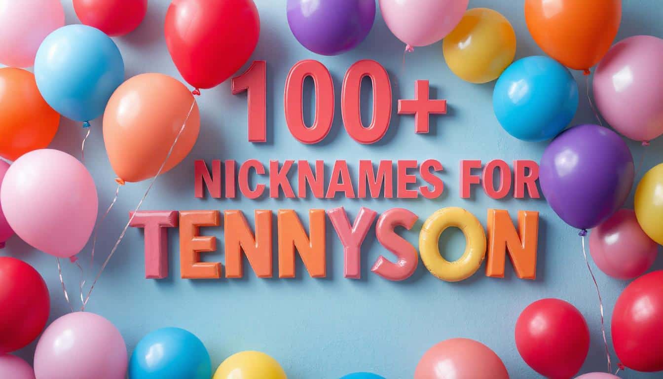 150+ Best Nicknames for Tennyson (with Meanings and Variations)