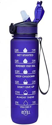 Drinking Water Bottle with Time Marker