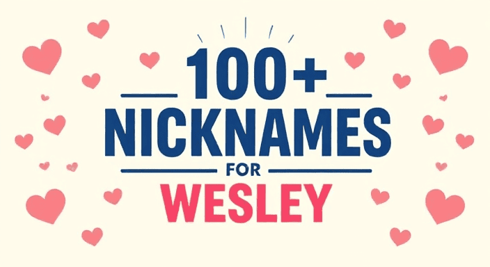 100+ Personalized Nicknames for Wesley (Cultural Variations, Language Twists, & More)